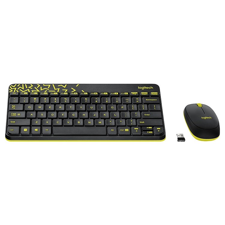 Set tastiera e mouse wireless Logitech MK240 Nano