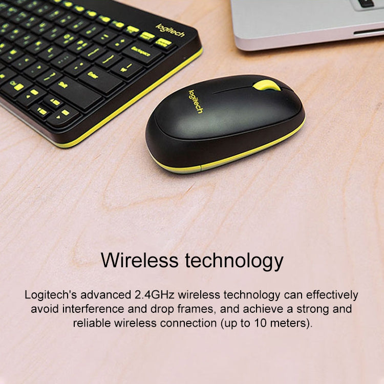 Set tastiera e mouse wireless Logitech MK240 Nano