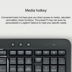 Set tastiera e mouse wireless Logitech MK540