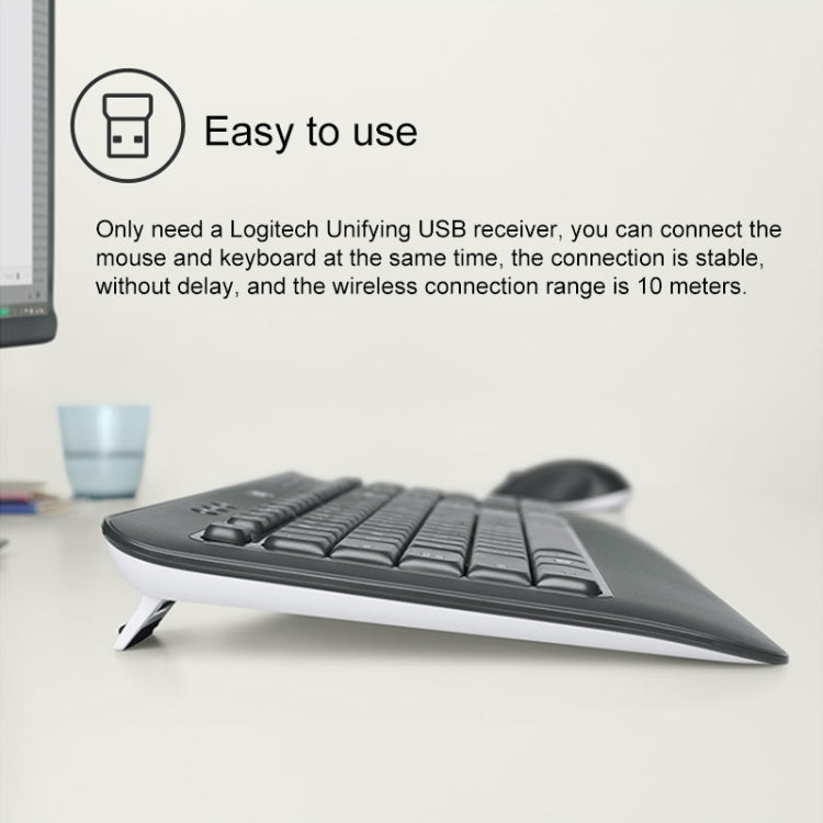 Set tastiera e mouse wireless Logitech MK540