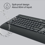 Set tastiera e mouse wireless Logitech MK540