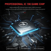 HXSJ J200 Mouse meccanico programmabile per e-sport cablato a 7 tasti con luce