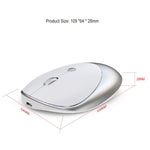 Mouse Bluetooth wireless dal design silenzioso a tre modalità HXSJ T36 2.4G Bluetooth 5.0 + 3.0