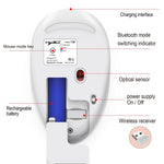 Mouse Bluetooth wireless dal design silenzioso a tre modalità HXSJ T36 2.4G Bluetooth 5.0 + 3.0