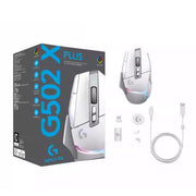 Mouse da gioco wireless Logitech G502 X Lightspeed 1000 DPI 2.4G, G502 X (Black)