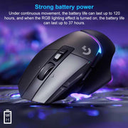 Mouse da gioco wireless Logitech G502 X Lightspeed 1000 DPI 2.4G, G502 X (Black)