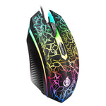 SHIPADOO D620 Mouse da gioco cablato 1600 DPI