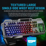 SHIPADOO GK70 Tastiera gaming RGB traslucida cablata