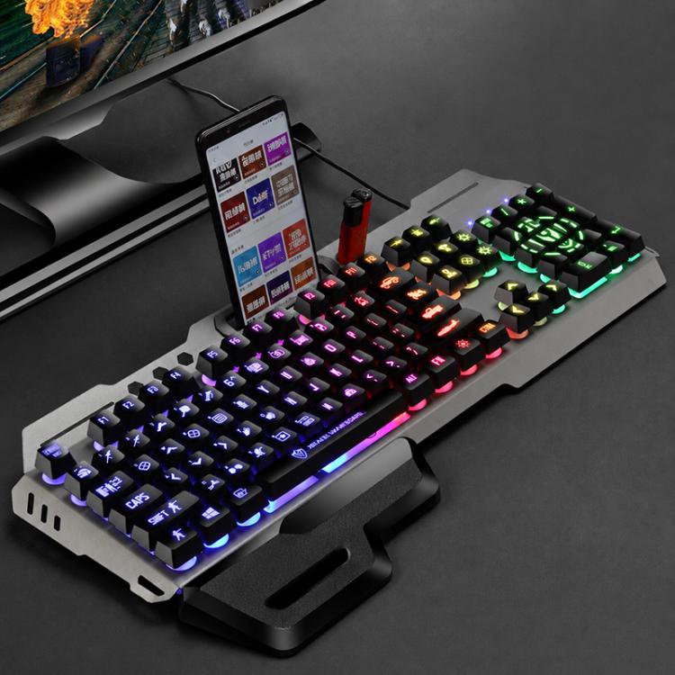 Tastiera gaming SHIPADOO GK70 RGB wired traslucida