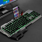 SHIPADOO GK70 Tastiera gaming RGB cablata 3 colori