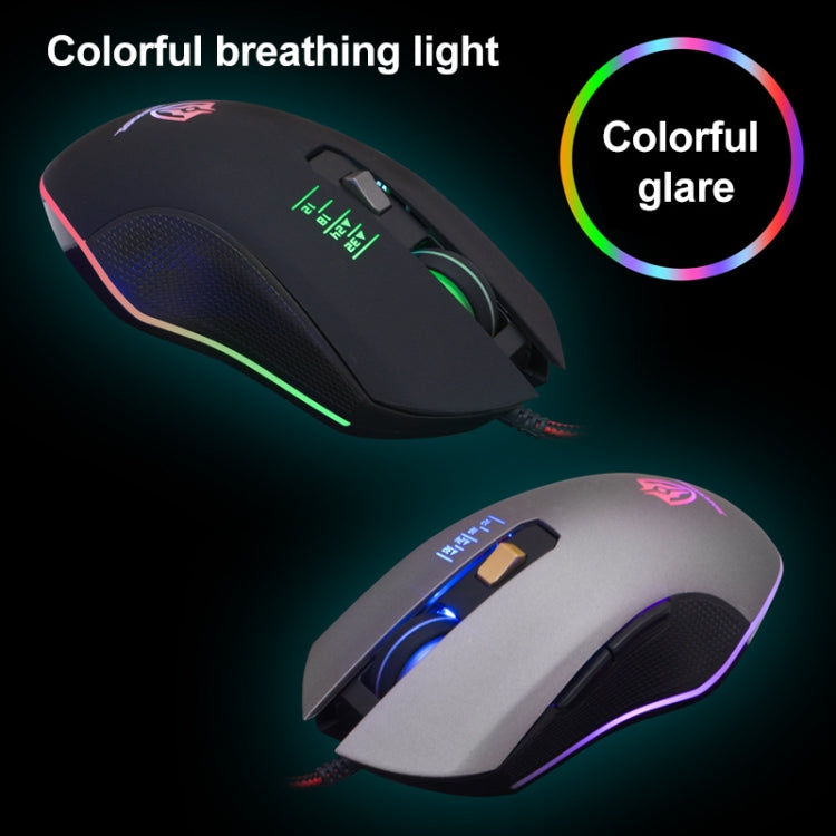 SHIPADOO GM3 Mouse da gioco cablato 3600 DPI 4 pulsanti
