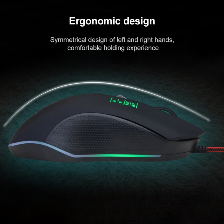 SHIPADOO GM3 Mouse da gioco cablato 3600 DPI 4 pulsanti
