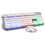 Tastiera e mouse gaming cablati RGB 104 tasti SHIPADOO
