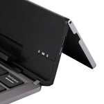 F18 Tastiera wireless Bluetooth pieghevole ultrasottile ricaricabile a 58 tasti con supporto