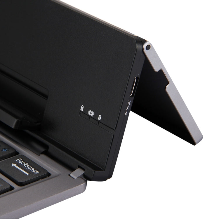 F18 Tastiera wireless Bluetooth pieghevole ultrasottile ricaricabile a 58 tasti con supporto