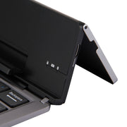 F18 Tastiera wireless Bluetooth pieghevole ultrasottile ricaricabile a 58 tasti con supporto