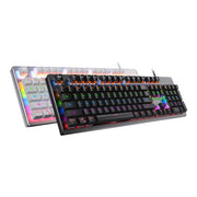 Tastiera cablata da gioco meccanica USB YINDIAO ZK-3, albero nero, Black Shaft
