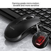 Set tastiera mouse wireless silenzioso per ufficio aziendale YINDIAO V3 Max