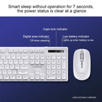 Set tastiera mouse wireless silenzioso per ufficio aziendale YINDIAO V3 Max