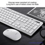 Set tastiera mouse wireless silenzioso per ufficio aziendale YINDIAO V3 Max