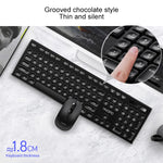 Set tastiera mouse wireless silenzioso per ufficio aziendale YINDIAO V3 Max