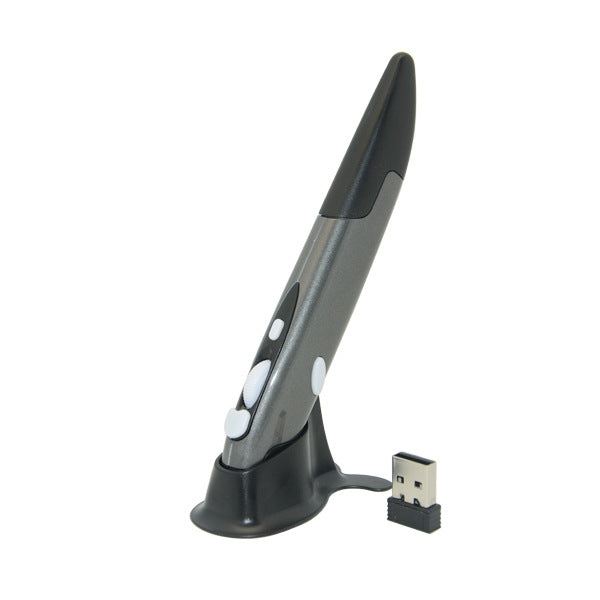 PR-03 Ricevitore USB 2.4G Mouse ottico wireless regolabile da 1600 DPI per computer PC Laptop Insegnamento di disegno, PR-03 Pen Mouse (Red), PR-03 Pen Mouse (Blue), PR-03 Pen Mouse (Grey)