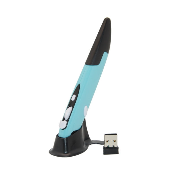 PR-03 Ricevitore USB 2.4G Mouse ottico wireless regolabile da 1600 DPI per computer PC Laptop Insegnamento di disegno, PR-03 Pen Mouse (Red), PR-03 Pen Mouse (Blue), PR-03 Pen Mouse (Grey)