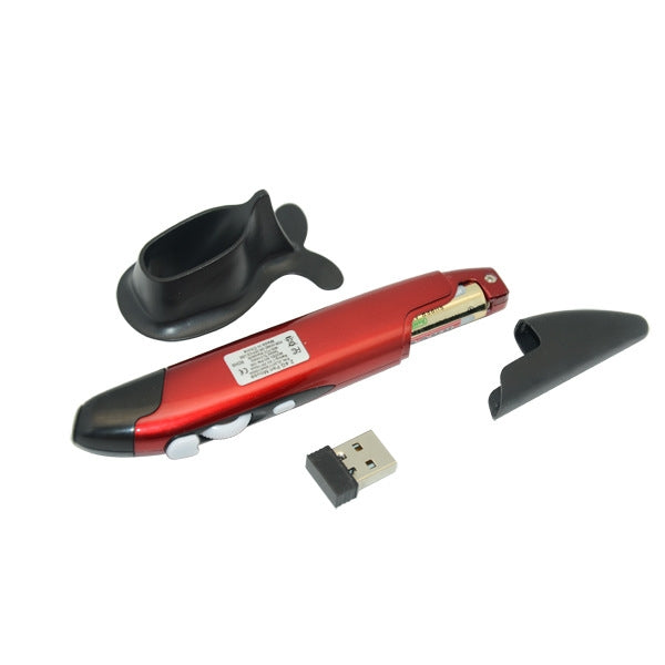PR-03 Ricevitore USB 2.4G Mouse ottico wireless regolabile da 1600 DPI per computer PC Laptop Insegnamento di disegno, PR-03 Pen Mouse (Red), PR-03 Pen Mouse (Blue), PR-03 Pen Mouse (Grey)
