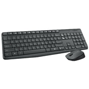Set tastiera e mouse wireless Logitech MK235
