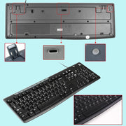 Set tastiera e mouse cablati Logitech MK200