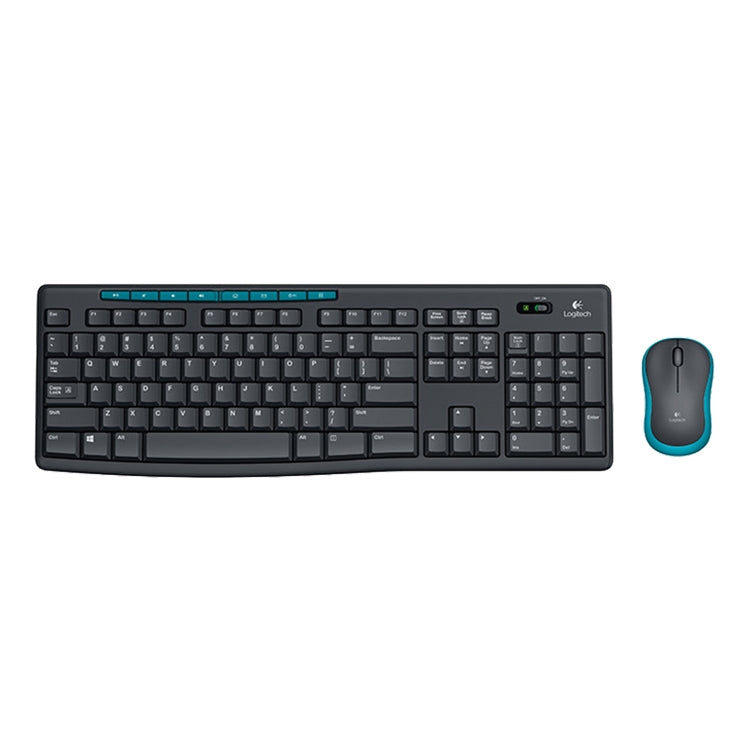 Set tastiera e mouse wireless USB Logitech MK275