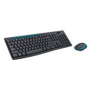 Set tastiera e mouse wireless USB Logitech MK275