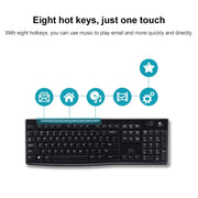 Set tastiera e mouse wireless USB Logitech MK275