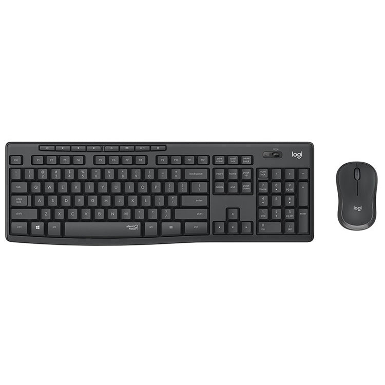 Set tastiera e mouse wireless USB Logitech MK295