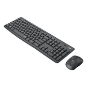 Set tastiera e mouse wireless USB Logitech MK295