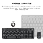 Set tastiera e mouse wireless USB Logitech MK295