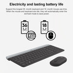 Set tastiera e mouse wireless Logitech MK470 Silence
