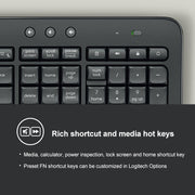Set tastiera e mouse wireless Logitech MK545
