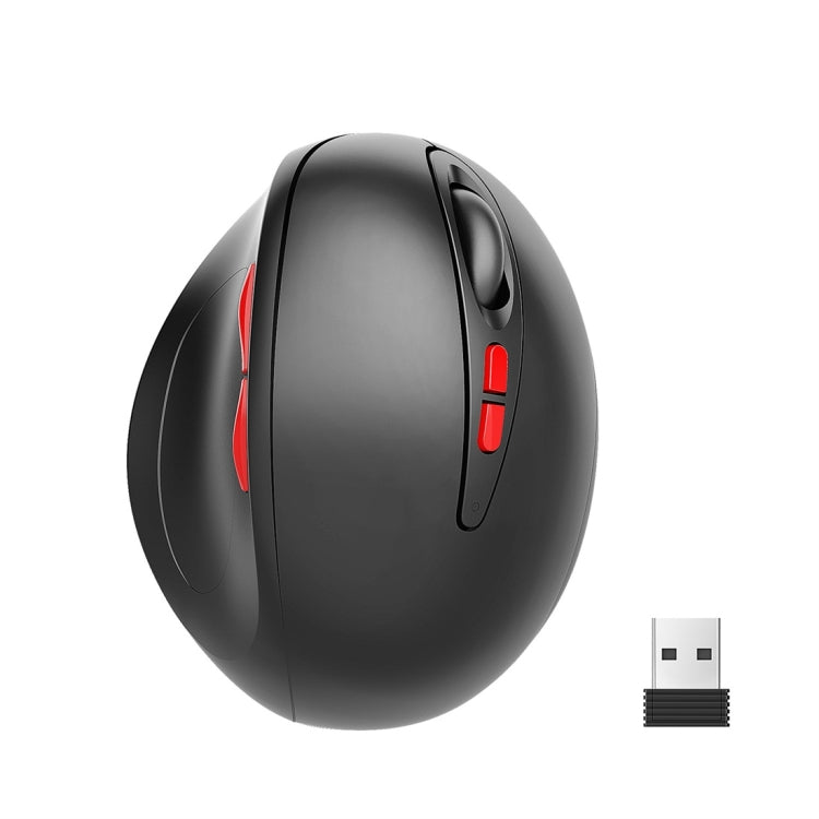 Mouse ottico wireless ergonomico per notebook HXSJ T33 da 2,4 GHz