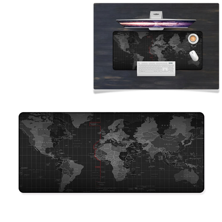 YINDIAO Tappetino per mouse in gomma di grandi dimensioni Tappetino per tastiera antiscivolo per scrivania da ufficio, dimensioni: 800x300 mm (Universo), KB7660A, KB7660C, KB7660D, KB7660E, KB7660F