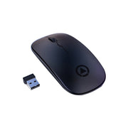 Mouse silenzioso wireless regolabile YINDIAO A2 da 2,4 GHz 1600 DPI in 3 modalità, alimentato a batteria, Battery ver.