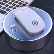 Mouse silenzioso wireless regolabile YINDIAO A2 da 2,4 GHz 1600 DPI in 3 modalità, alimentato a batteria, Battery ver.