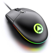 Mouse aziendale cablato con luce RGB regolabile a 3 modalità YINDIAO G3SE 1600 DPI