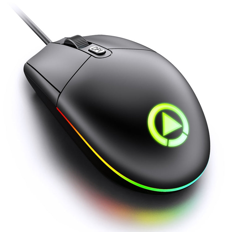 Mouse aziendale cablato con luce RGB regolabile a 3 modalità YINDIAO G3SE 1600 DPI