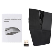 Ricevitore USB da 2,4 GHz Mouse ottico wireless regolabile da 1200 DPI per computer PC portatile