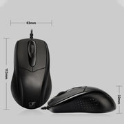 Mouse per computer cablato USB ZGB 512C
