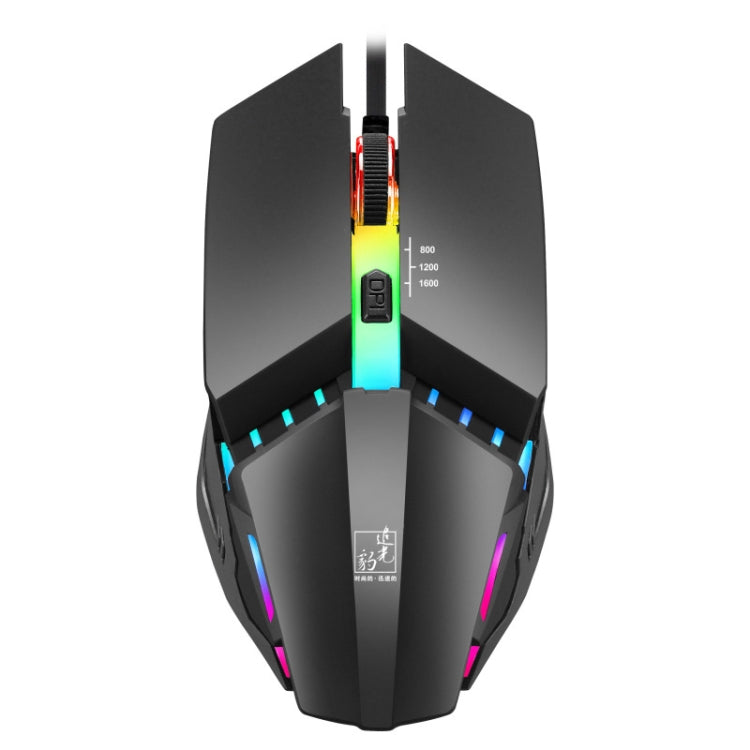 Mouse da gioco cablato con streamer USB RGB ZGB K3