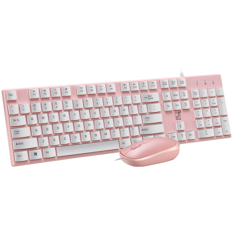 Set tastiera mouse USB cablata color cioccolato ZGB S600