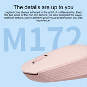 Mouse senza fili Logitech M172 1000 DPI 2,4 GHz, M172