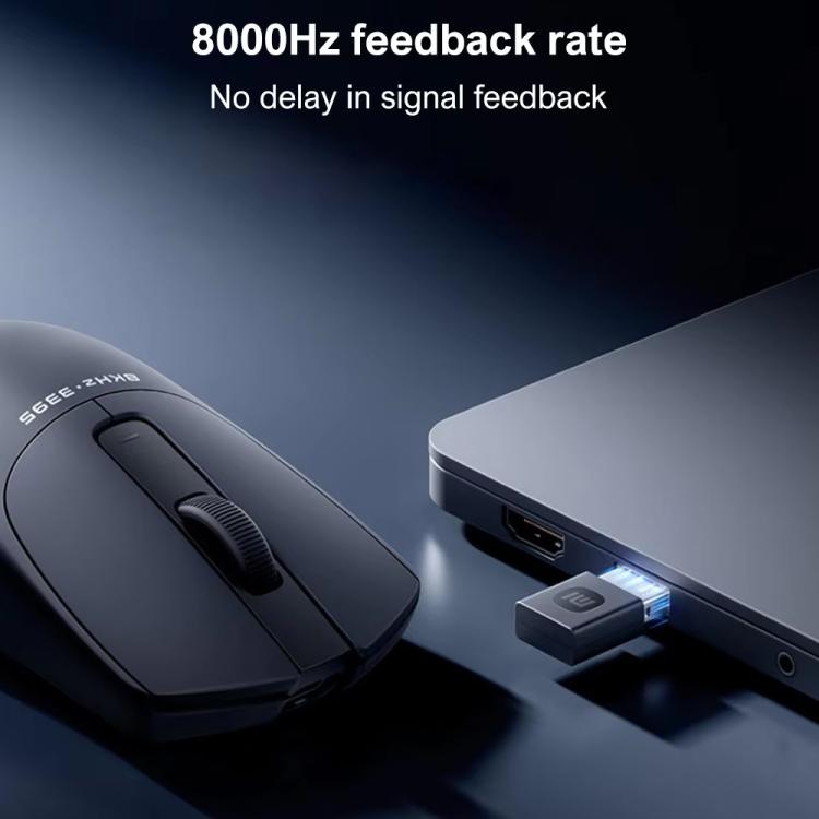 Mouse da gioco originale Xiaomi Mouse X1 cablato wireless 2.4G TTC Micro Switch 8000Hz 26000 DPI, XMSBX1YM
